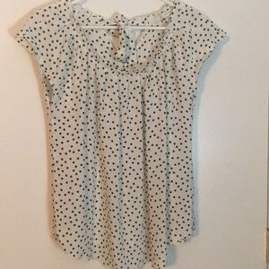 Lauren Conrad Short Sleeved Blouse